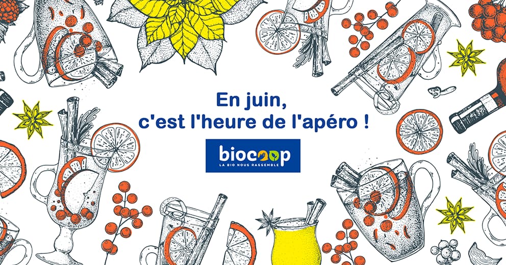 Actualité du mois Biocoop Sigean - Partagez des apéritifs exceptionnels